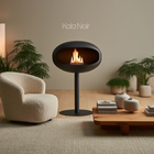 Cheminée Bio-Éthanol à poser noir