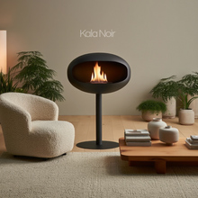 Cheminée Bio-Éthanol à poser noir
